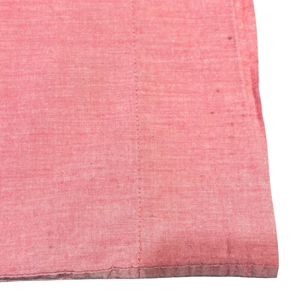 Pottery Barn Kids Pink Light Red Chambray Standard Pillowcase (1) VGUC Read‎